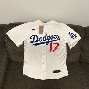 Nike Authentic LA Los Angeles Dodgers Shohei Ohtani #17 MLB Jersey